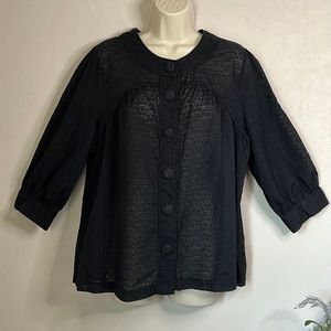 ANA | TOP | XL | BUTTON DOWN | BURN OUT | TOP
